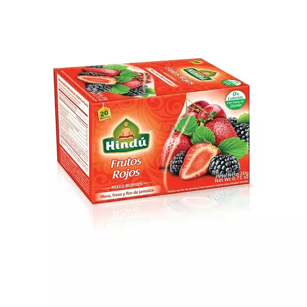 Aromatica Hindu X 20 Frutos Rojos