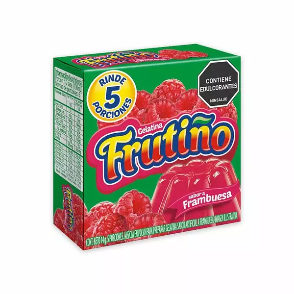 Gelatiña Frutiño Frambuesa 14g