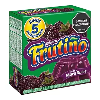 Gelatina Frutiño Mora 14g
