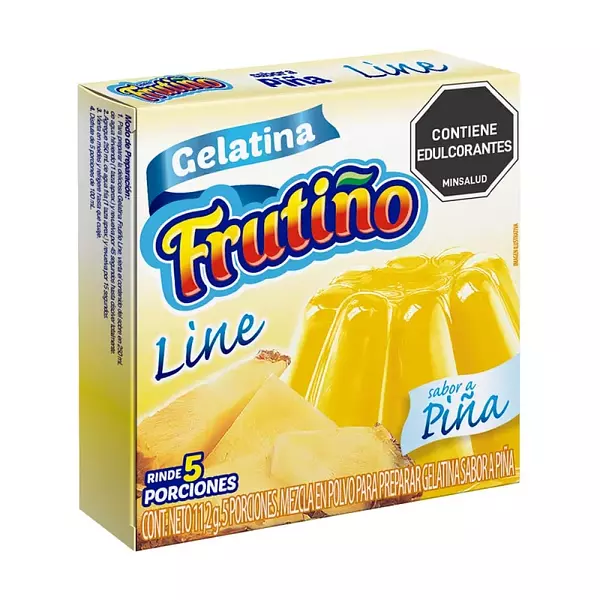 Gelatina Frutiño Line Piña 11.2g