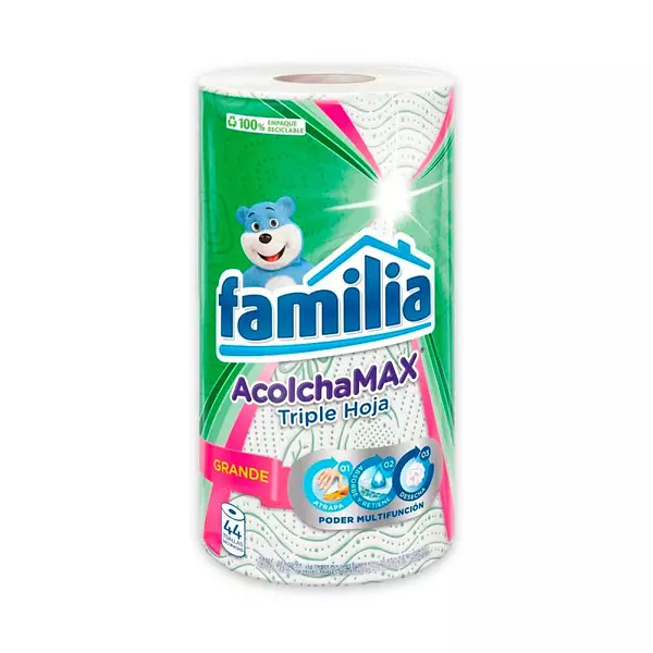 Toalla De Cocina Familia Acolchada 44 Hojas