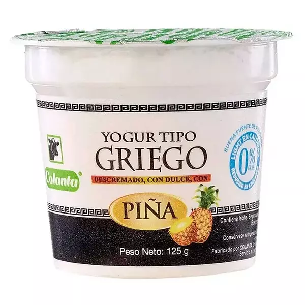 Colanta Yogurt Griego X 125cc Piña