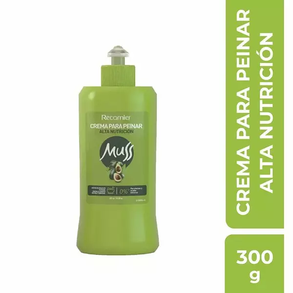 Crema De Peinar Muss Nutrición 300ml