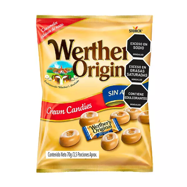 Caramelo Werthers Sugar Free Cream 70g