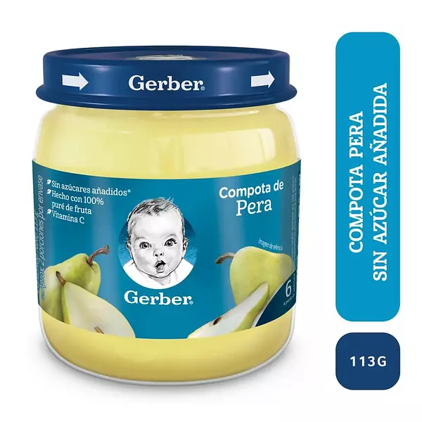 Compota Gerber 113g Pera