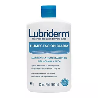 Crema Lubriderm Humectacion Diaria 400ml