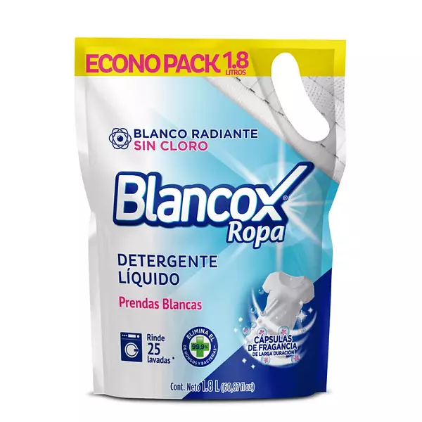 Detergente Liquido Blancox Doypack P.B. 1.8l