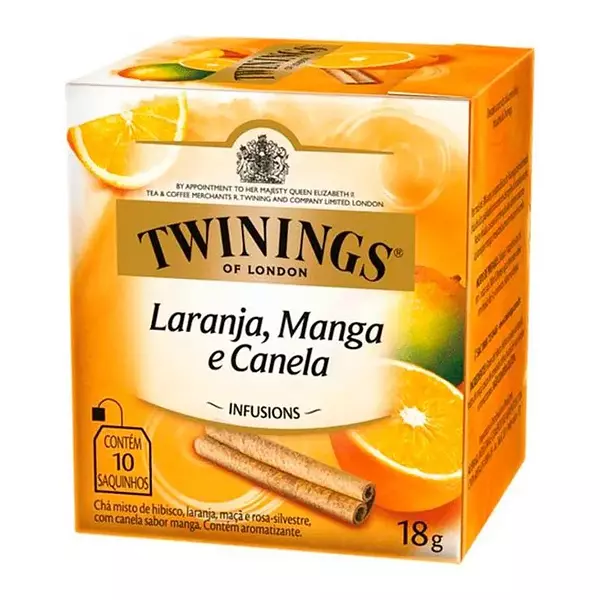 Infusion Twinings Naranja Mango 10 Und