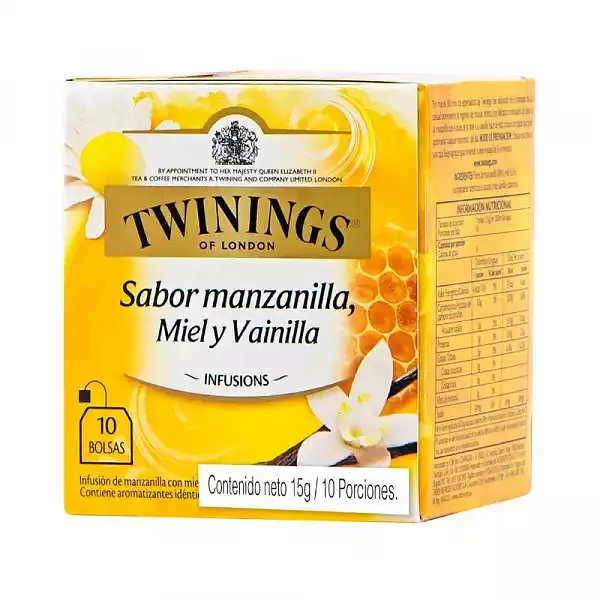 Infusion Twinings Manzana Miel Vainilla 10 Und