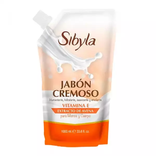 Jabon Liquido Sibyla Avena 1000ml