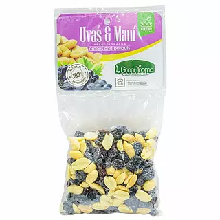 Mani Con Uvas Pasas Granaroma 100g