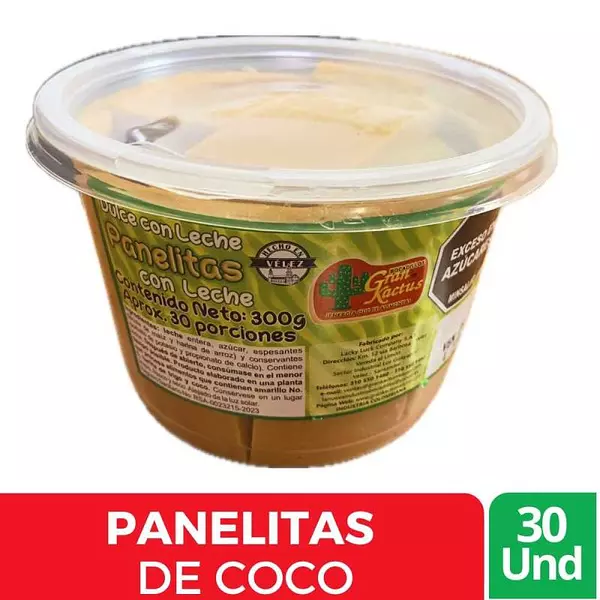 Panelitas Con Leche El Gran Veleño 300g