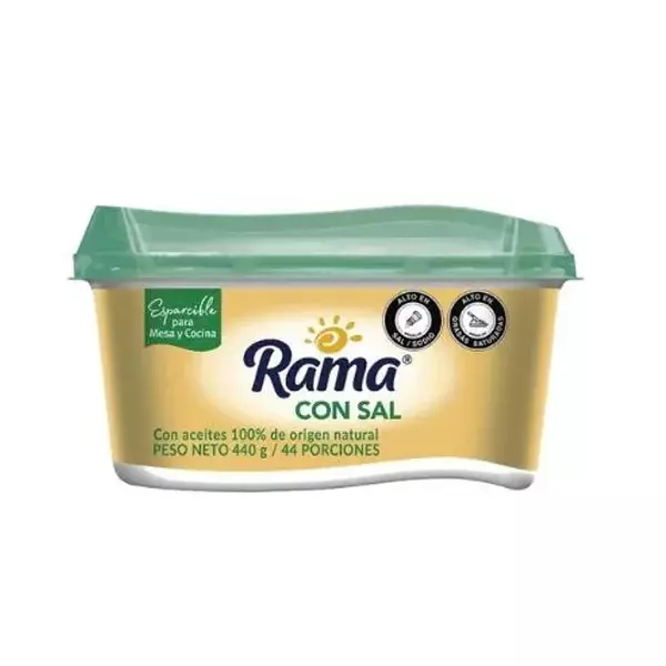 Margarina Rama Con Sal 440g