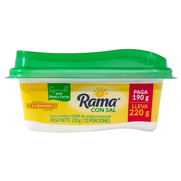 Margarina Rama Con Sal 220g