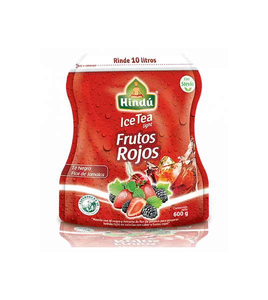 Hindu Ice Tea Light X 600gr Frutos Rojos