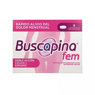 Buscapina Fem 6 Capsulas