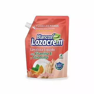 Lavaloza Lozacrem Con Vitamina E Y Glicerina Doypack 720ml