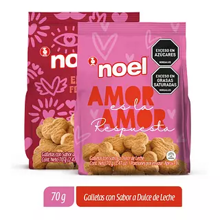 Galleta Noel Bolsa Madres 70g
