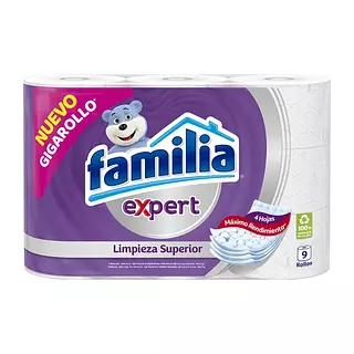 Papel Higienico Familia Expert 9*26.61 M