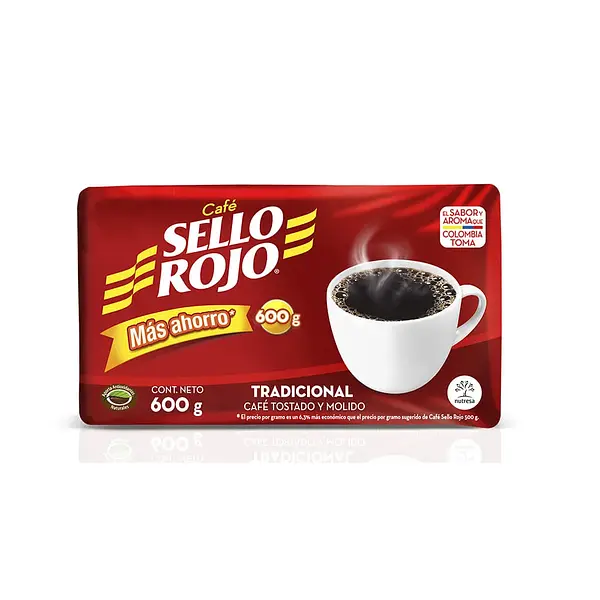 Cafe Sello Rojo 600g