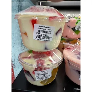 Súper Postre De Gelatina De Colores