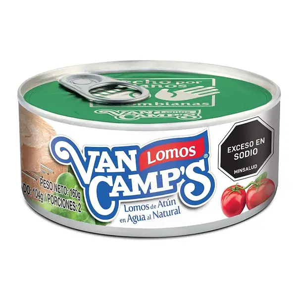 Atun Van Camps De Agua 160g