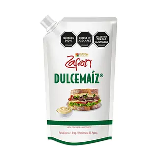 Salsa Dulce De Maiz Zafran 80g