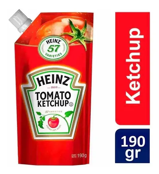 Salsa De Tomate Heinz Doypack 190g