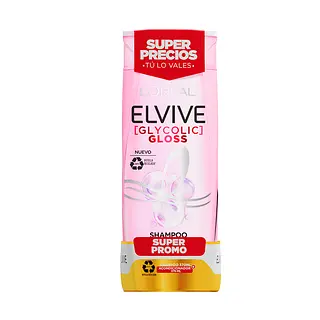 Pack Shampoo + Acondicionador El Vive Glycolic Gloss 370ml