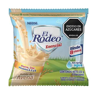 Leche El Rodeo Esencial Con Avena 232g