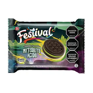 Galleta Festival Meteorito Acido 10*36g