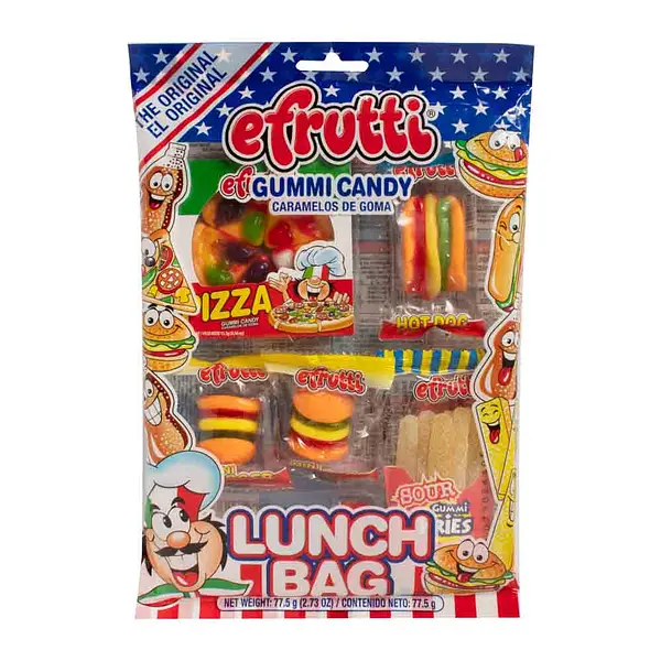 Gomas Efrutti Lunch Bag 77.5g