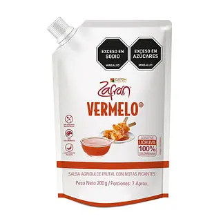 Salsa Vermelo Zafran 200g