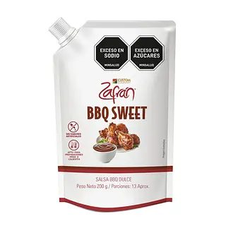 Salsa Bbq Sweer Zafran 200g