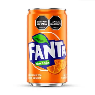 Gaseosa Fanta Naranja En Lata 269ml