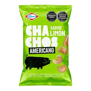 Chachos Americanos Ramo Sabor A Limon 50g