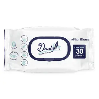 Toallitas Humedas Daulyn 30un