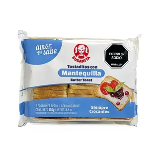 Tostadita Susanita Mantequilla 250g