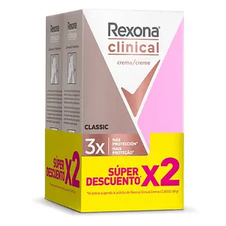 Desod Rexona Women Clinical Classic 2*48g