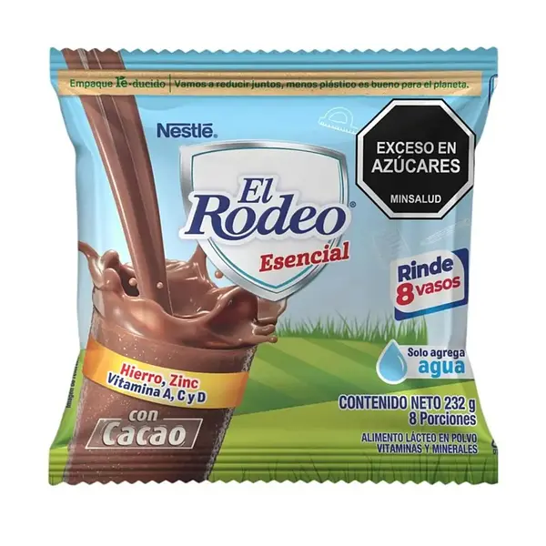 Leche El Rodeo Esencial Con Chocolate 232g