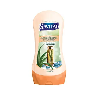 Acondicionador Savital Elixir De Romero 490ml