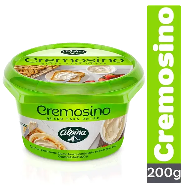Queso Crema Alpina 200g