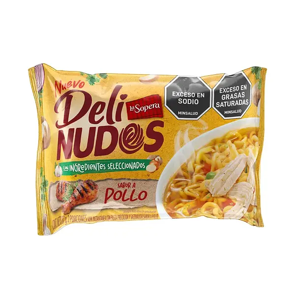 Sopa Deli Nudos Sabor A Pollo 87g
