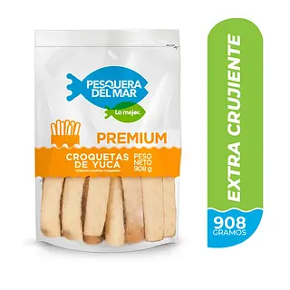 Croquetas De Yuca Pesquera Del Mar 908gr