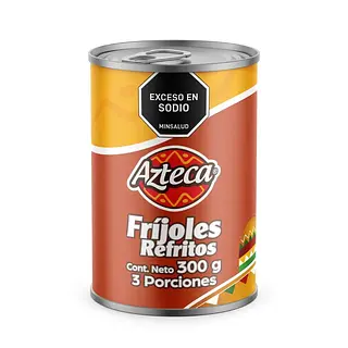 Frijoles Refritos Azteca 300g