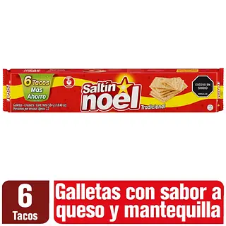 Galleta Saltin Seis Tacos 524g