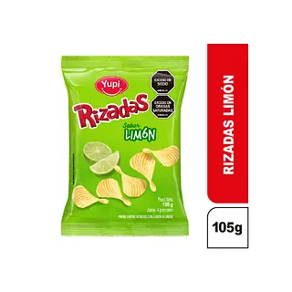 Papa Rizada Limon 105g