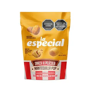 Mani La Especial Snack De Pelicula Mantequilla 150g