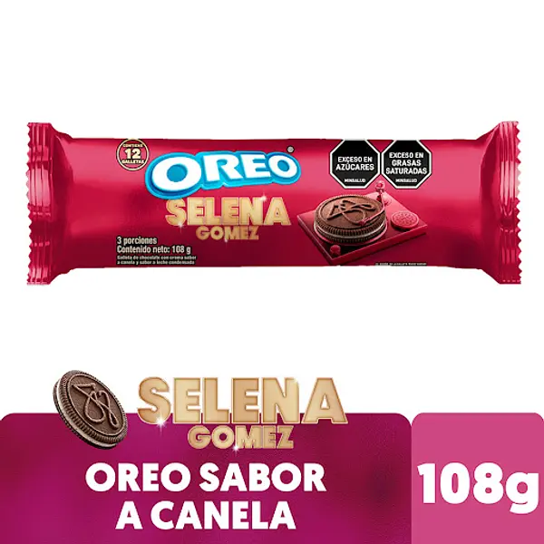 Galleta Oreo Selena Gomez 108g