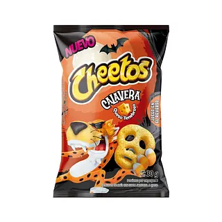 Pasabocas Cheetos Calavera Queso 30g